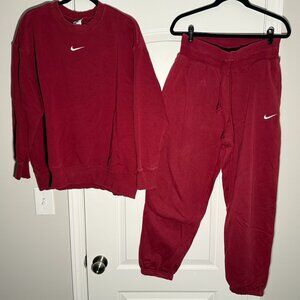 Nike Sweat Set!  Phoenix Fleece Oversized Sweatpants & Sweatshirt
